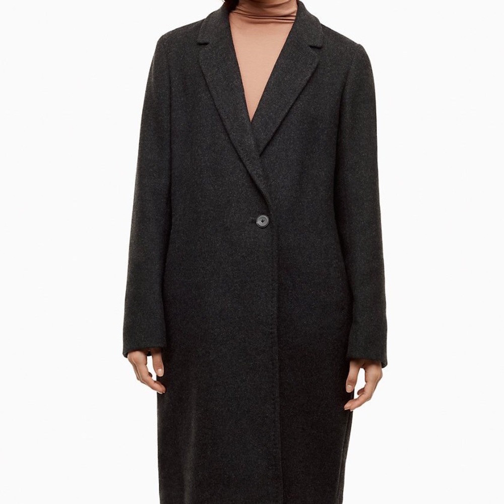 Babaton Stedman Coat - Dark Grey XXS